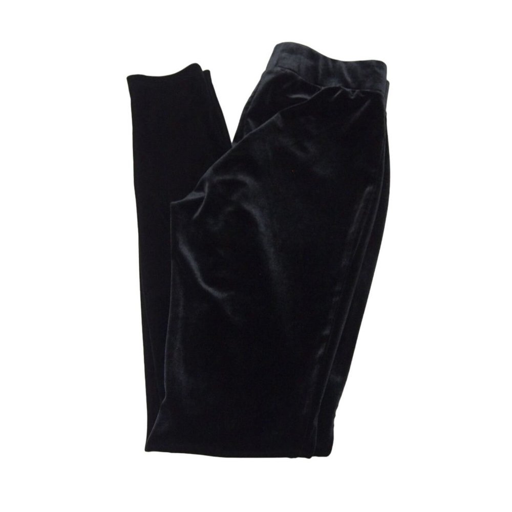 WHBM White House Black Market Womens Velvet Skinny Leggings 2XS High Waist